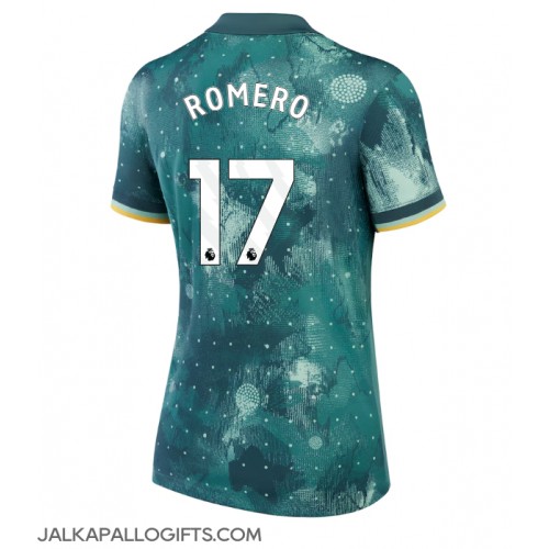 Tottenham Hotspur Cristian Romero #17 Kolmaspaita Naiset 2024-25 Lyhythihainen